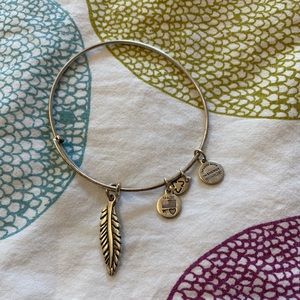 Alex and Ani Bracelet (Feather)
